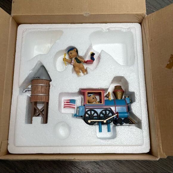 House of Lloyd Wind up musical Train/Teddy Bear Music box‎ 1994 - Picture 6 of 11